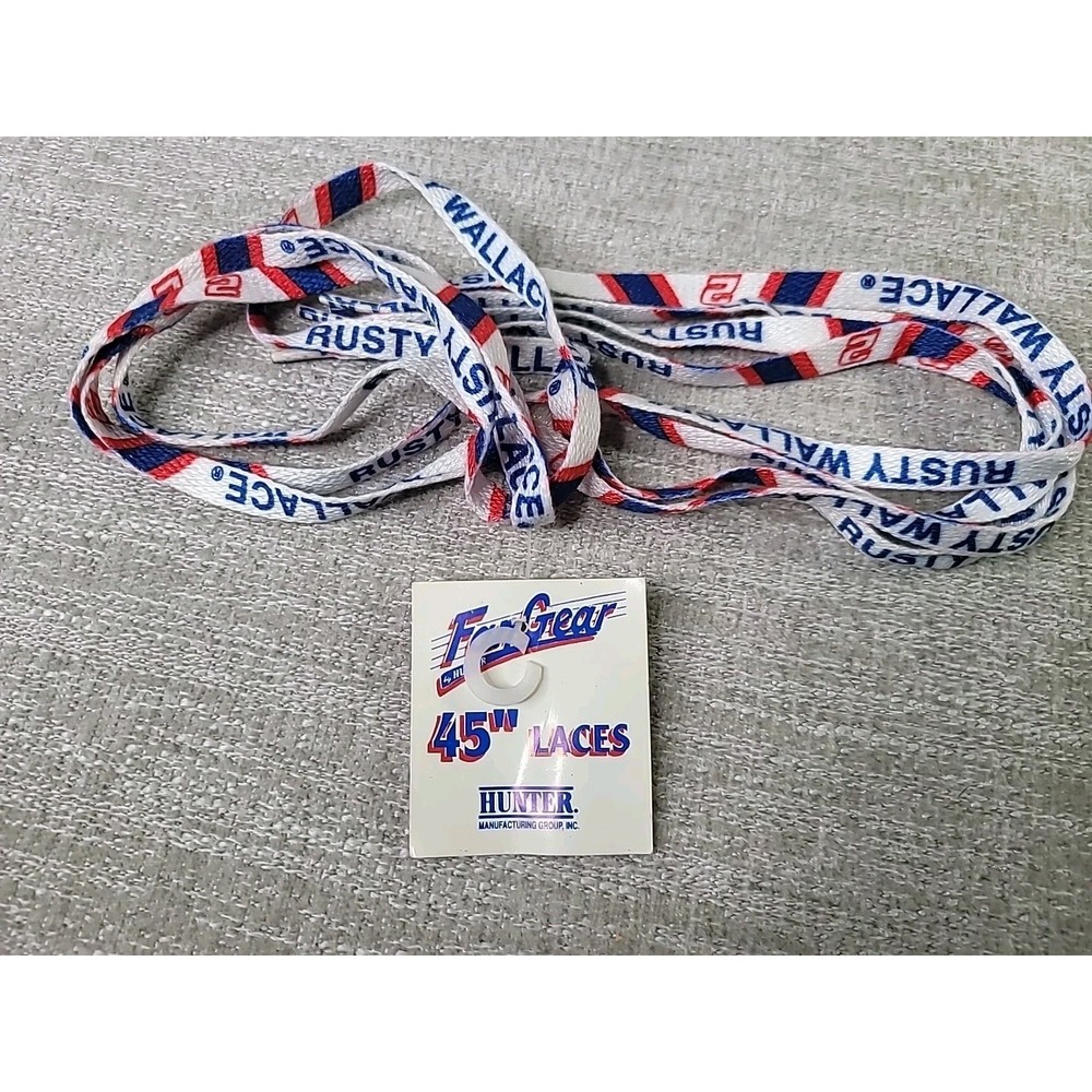 VTG Wincraft Nascar #2 Car Rusty Wallace Key Chains Shoe Laces Eyeglass Holder - Picture 3 of 8